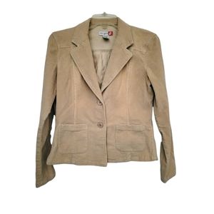Tan/Beige Corduroy Blazer Sz S